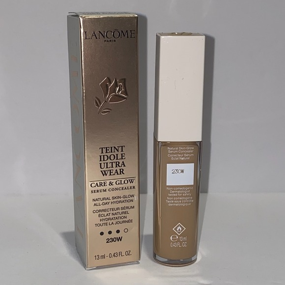 Lancome Teint Idole Ultra Wear 230W Care Glow Serum Concealer Full Size - Picture 2 of 3